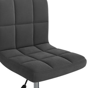 Galleria Design Swivel Dining Chair Black Velvet