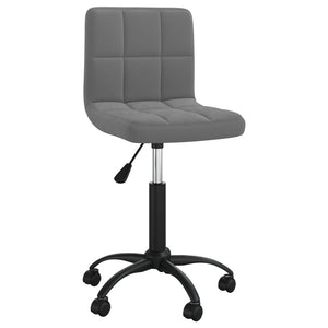 Galleria Design Swivel Dining Chair Dark Grey Velvet