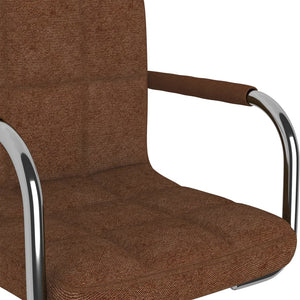 Galleria Design Dining Chair Brown Fabric