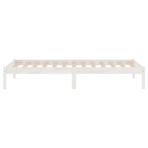 Galleria Design 810003 Galleria Design Bed Frame without Mattress White Solid Wood 90x200 cm