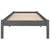 Galleria Design 810004 Galleria Design Bed Frame without Mattress Grey Solid Wood 90x200 cm