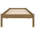 Galleria Design 810005 Galleria Design Bed Frame without Mattress Honey Brown Solid Wood 90x200 cm