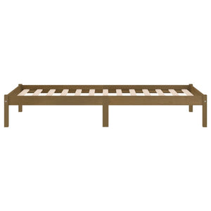 Galleria Design 810005 Galleria Design Bed Frame without Mattress Honey Brown Solid Wood 90x200 cm