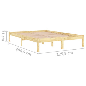 Galleria Design 810012 Galleria Design Bed Frame without Mattress Solid Wood 120x200 cm