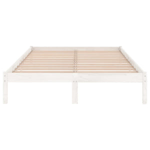 Galleria Design 810013 Galleria Design Bed Frame without Mattress White Solid Wood 120x200 cm