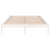 Galleria Design 810013 Galleria Design Bed Frame without Mattress White Solid Wood 120x200 cm