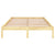 Galleria Design 810017 Galleria Design Bed Frame without Mattress Solid Wood 140x200 cm