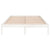 Galleria Design 810018 Galleria Design Bed Frame without Mattress White Solid Wood 140x200 cm