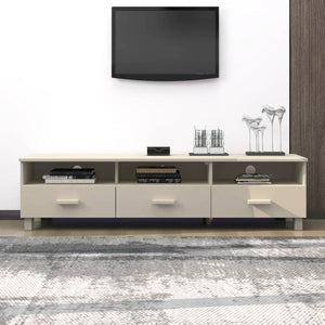 Galleria Design TV Cabinet HAMAR Honey Brown 158x40x40 cm Solid Wood Pine