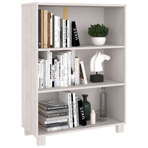 Galleria Design Book Cabinet HAMAR White 85x35x112 cm Solid Wood Pine