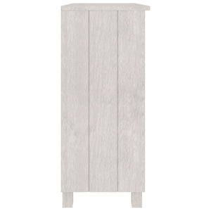 Galleria Design Sideboard HAMAR White 85x35x80 cm Solid Wood Pine