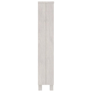 Galleria Design CD Cabinet HAMAR White 45x18x100 cm Solid Wood Pine