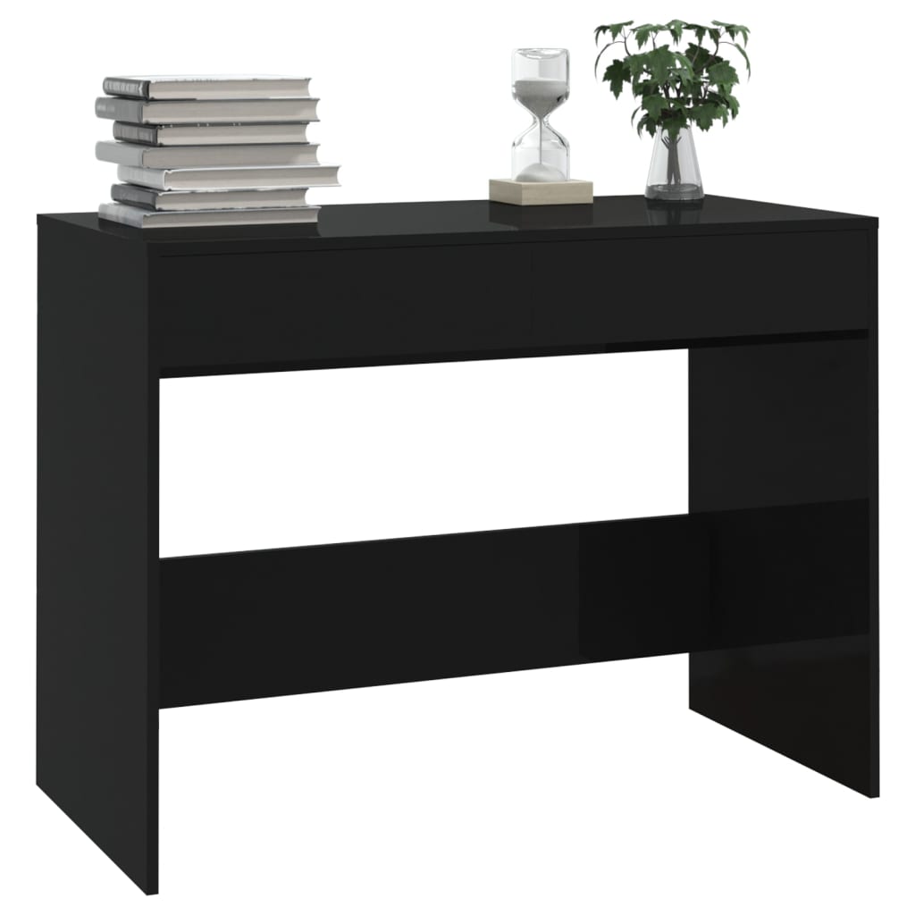 Galleria Design Desk Black 101x50x76.5 cm Engineered Wood