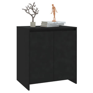 Galleria Design Sideboard Black 70x41x75 cm Engineered Wood