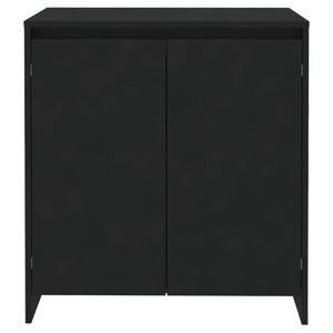 Galleria Design Sideboard Black 70x41x75 cm Engineered Wood