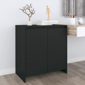 Galleria Design Sideboard Black 70x41x75 cm Engineered Wood