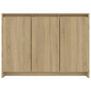 Galleria Design Sideboard Sonoma Oak 102x33x75 cm Engineered Wood