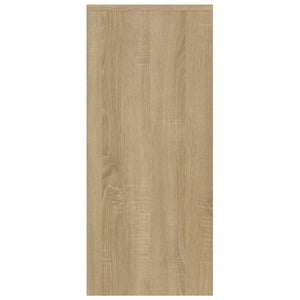 Galleria Design Sideboard Sonoma Oak 102x33x75 cm Engineered Wood