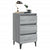 Galleria Design Bed Cabinet with Metal Legs Grey Sonoma 40x35x69 cm