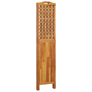 Galleria Design 3-Panel Room Divider 121.5x2x180 cm Solid Wood Acacia