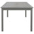 Galleria Design Garden Table Grey 200x100x75 cm Solid Wood Acacia