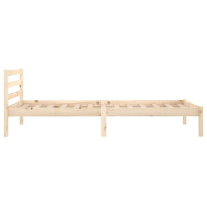 Galleria Design Bed Frame without Mattress Solid Wood Pine 90x200 cm