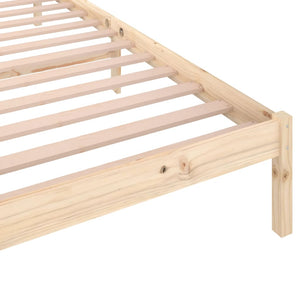 Galleria Design Bed Frame without Mattress Solid Wood Pine 90x200 cm