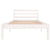 Galleria Design Bed Frame without Mattress Solid Wood Pine 90x200 cm White