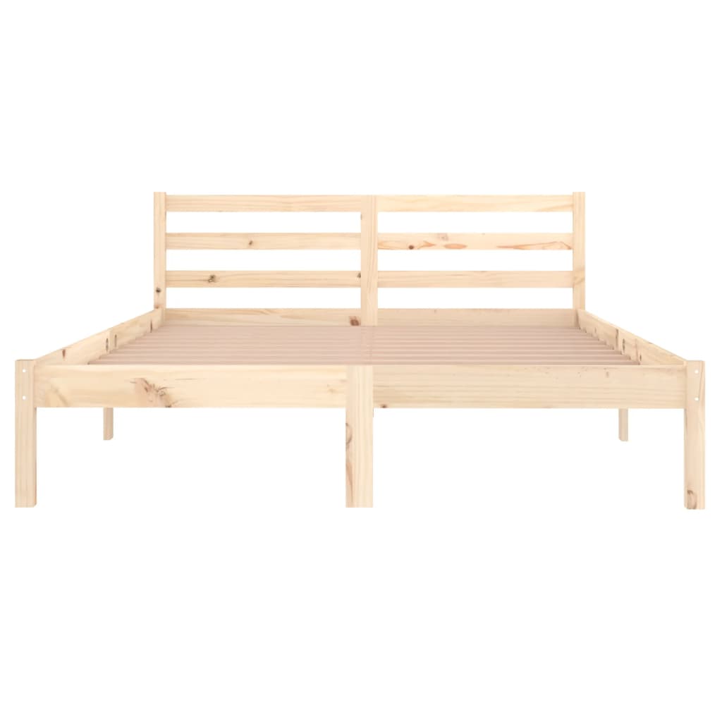 Galleria Design Bed Frame without Mattress Solid Wood Pine 140x200 cm