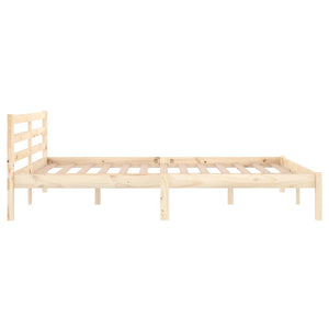 Galleria Design Bed Frame without Mattress Solid Wood Pine 140x200 cm