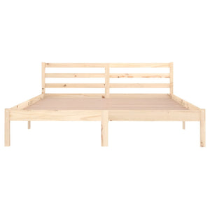 Galleria Design Bed Frame without Mattress Solid Wood Pine 160x200 cm