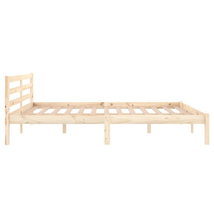 Galleria Design Bed Frame without Mattress Solid Wood Pine 160x200 cm