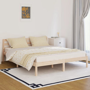 Galleria Design Bed Frame without Mattress Solid Wood Pine 160x200 cm