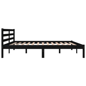 Galleria Design Bed Frame without Mattress 180x200 cm Super King Black Super King Size