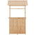 Galleria Design 3 Piece Bar Set Bamboo