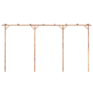 Galleria Design Pergola Bamboo 385x40x205 cm