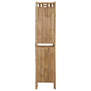 Galleria Design 5-Panel Room Divider Bamboo 200x180 cm