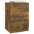 Galleria Design Bedside Cabinets 2 pcs Smoked Oak 38x35x56 cm Engineered Wood