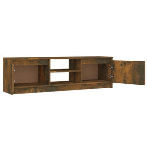 Galleria Design TV Cabinet Smoked Oak 120x30x35.5 cm Engineered Wood