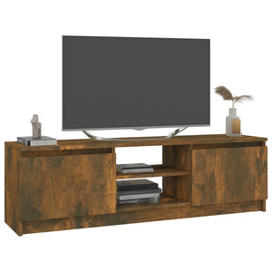 Galleria Design TV Cabinet Smoked Oak 120x30x35.5 cm Engineered Wood