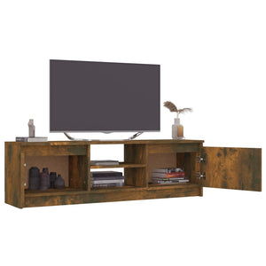 Galleria Design TV Cabinet Smoked Oak 120x30x35.5 cm Engineered Wood