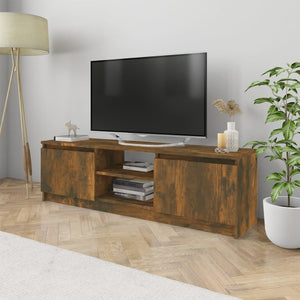 Galleria Design TV Cabinet Smoked Oak 120x30x35.5 cm Engineered Wood