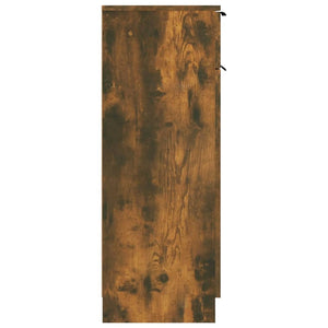 Galleria Design Bathroom Cabinet Smoked Oak 32x34x90 cm Engineered Wood