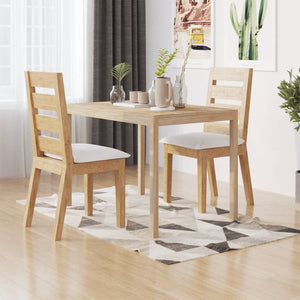 Galleria Design Dining Table 110x70x75 cm Solid Wood Acacia