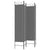 Galleria Design 4-Panel Room Divider Anthracite 160x200 cm Fabric