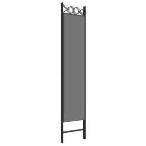 Galleria Design 4-Panel Room Divider Anthracite 160x200 cm Fabric