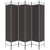 Galleria Design 6-Panel Room Divider Brown 240x200 cm Fabric