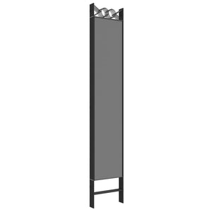 Galleria Design 6-Panel Room Divider Anthracite 240x220 cm Fabric