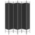 Galleria Design 6-Panel Room Divider Black 240x220 cm Fabric