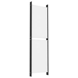 Galleria Design 6-Panel Room Divider White 300x180 cm Fabric